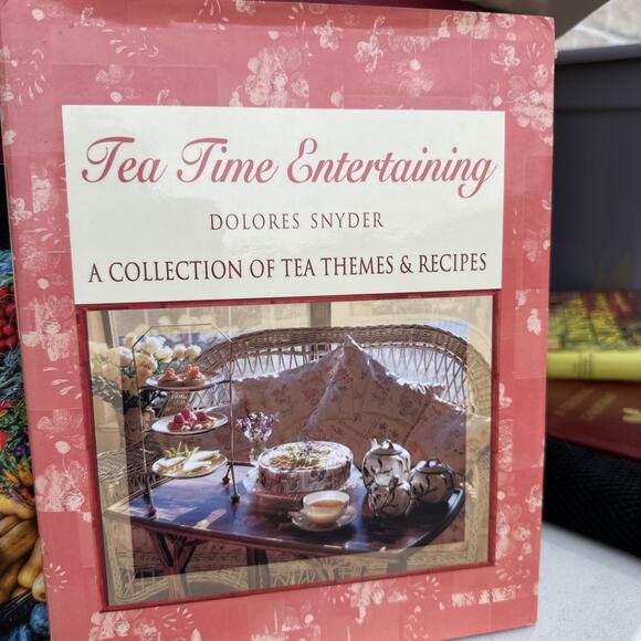 Tea Time Entertaining: A Collection of Tea Themes & Recipes by Snyder, Dolores - Picture 1 of 9